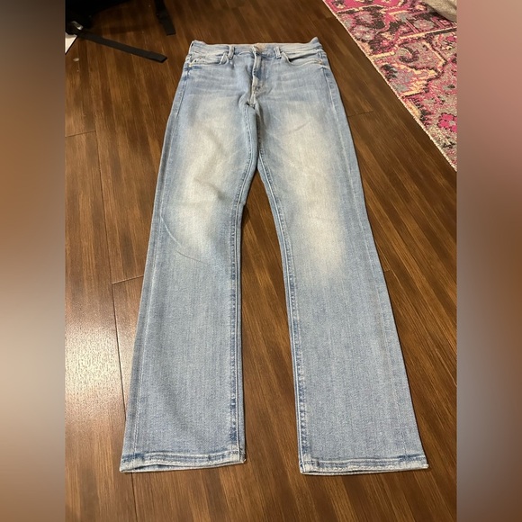 Mother the mid rise dazzler flood sweet petals wash size 27 style 10526-686 - Picture 9 of 11